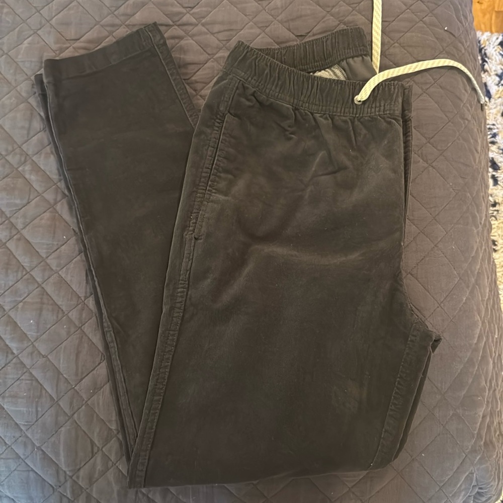 Men’s choir black corduroy pants